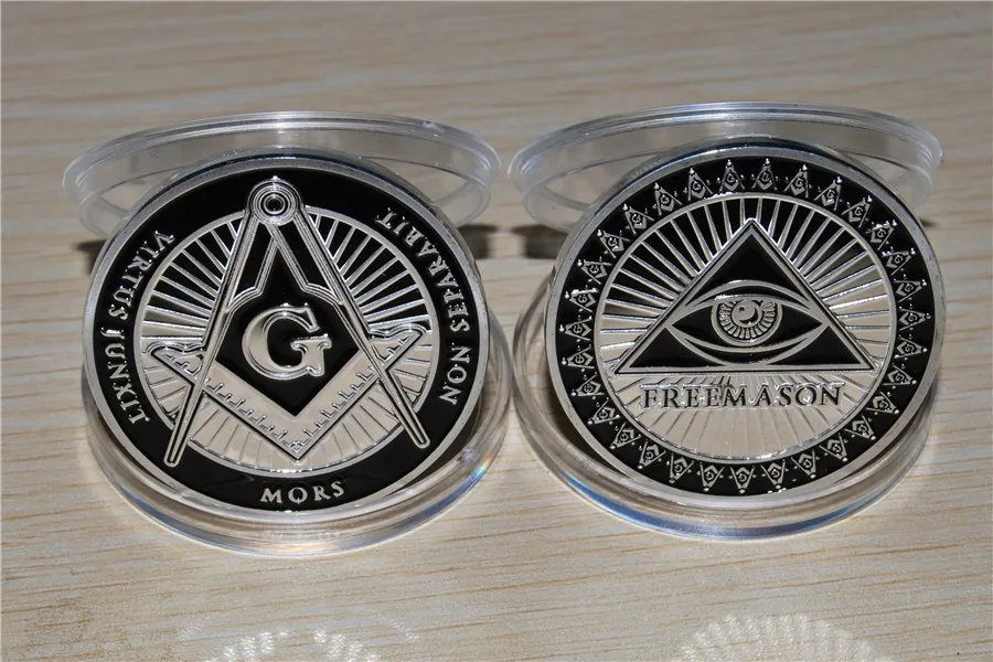 FREEMASON MASONIC MASON CHALLENGE COIN (6)