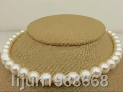 

18inch WHITE PEARL NECKLACE 10-11MM SOUTH SEA NATURAL GORGEOUS AAA+