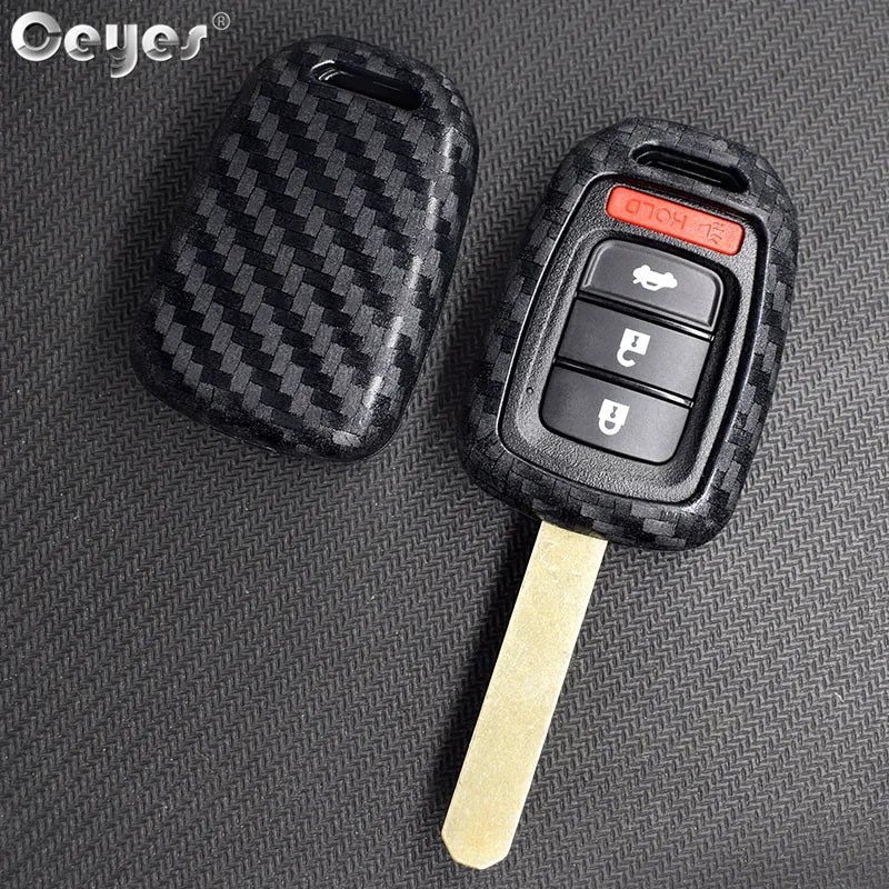 Carbon fiber key cover for HONDA  (1)