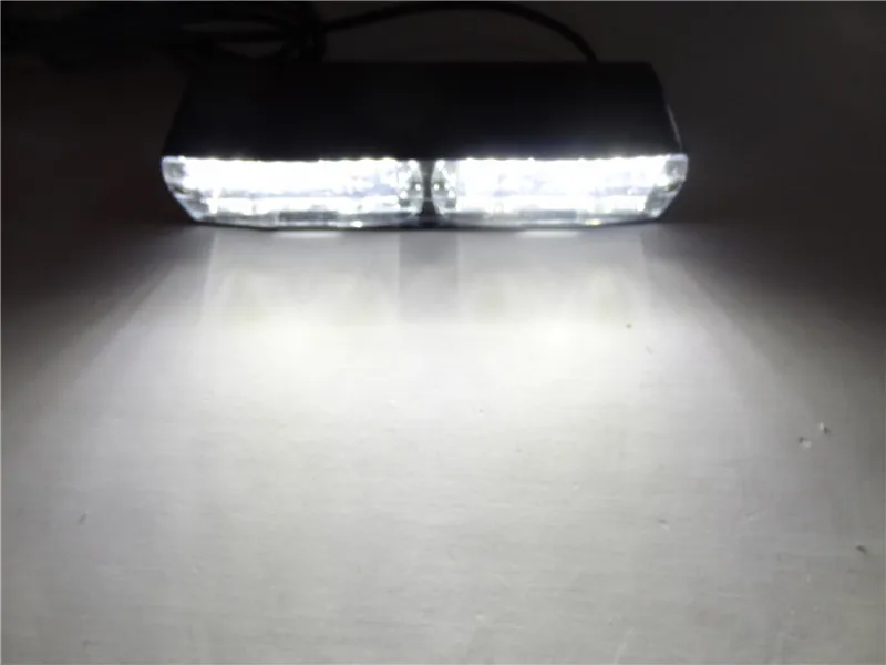 Aviso de Emergência Modos de Luzes de Sinalização Sinalização de Segurança 16 Led Vermelho e azul e amarelo 12 v Car Polícia Strobe Traço Flash Luz Lâmpada 18 Piscando de Segurança 9 16 LED VermelhoAzulAmarelo 12 v Car Polícia