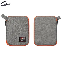 ISKYBOB супер водонепроницаемый двойной слой кабель сумка для хранения Жесткий диск Organizador флэш-накопители цифровой гаджет дорожные сумки чехол