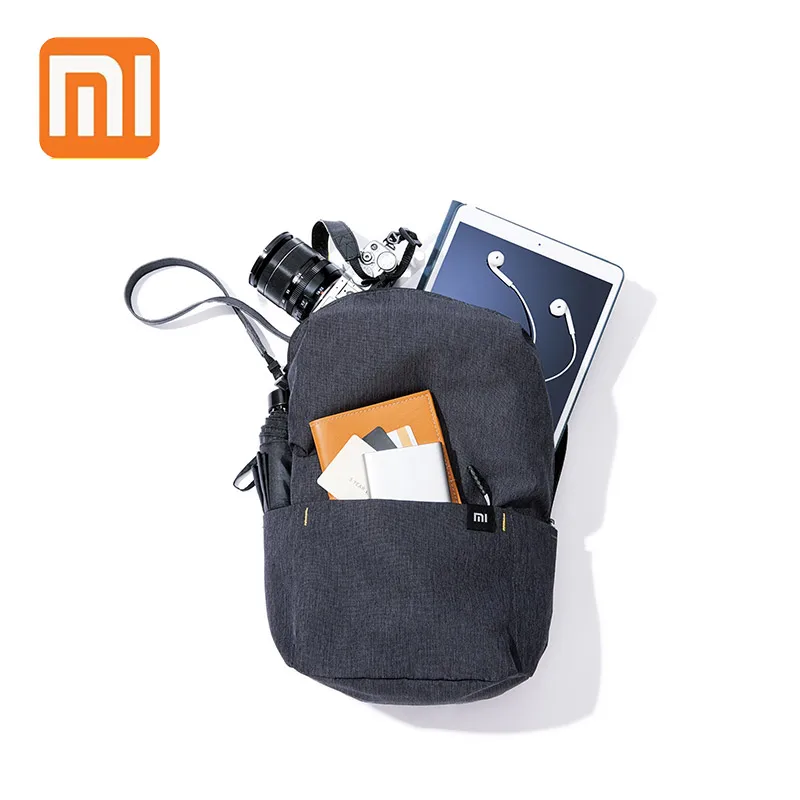 Xiaomi colorido Mini mochila 10L 8 colores bolsas para Mujeres Hombres niño niña mochila resistente al agua ligero portátil Casual