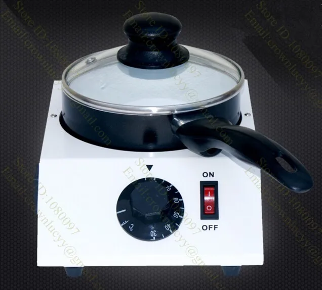 110V 220V Electric Ceramic non-stick Single cylinder chocolate,wax melting furnace chocolate melter stove machine
