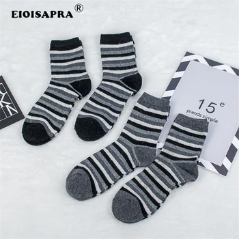 

EIOISAPRA Harajuku Business Work No Show Socks For Mens Non-Slid Ankle Stripe Cotton High Grade Socks Crew Funny Happy Men Socks