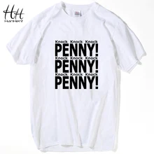 The big bang theory Penny Novelty Cotton Men T shirts Funny O Neck Short Sleeve Tshirts