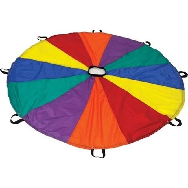 Olympia Sports PS085P Deluxe Parachute - 35 ft. Diameter - 30 Handles
