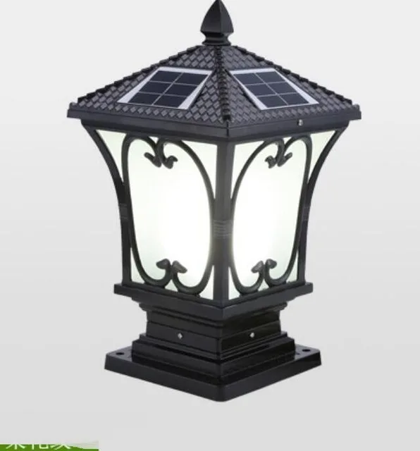 Светодиодный светильник, домашний дневной свет Солнечный свет, Уличный настенный садовый водонепроницаемый свет - Цвет: style 4 brown