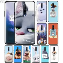 The Secret Life of Pets Phone Case for Oneplus 7 7Pro 6 6T Oneplus 7 Pro 6T Black Silicone Soft Case Cover