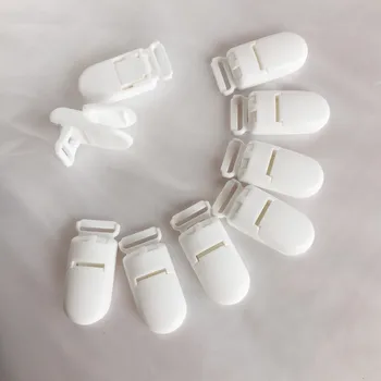 

Baby Plastic 15mm Pacifier Clips Jewelry Making Pacify Soother Holder For Baby Feeding Accessories Tools 20Pcs