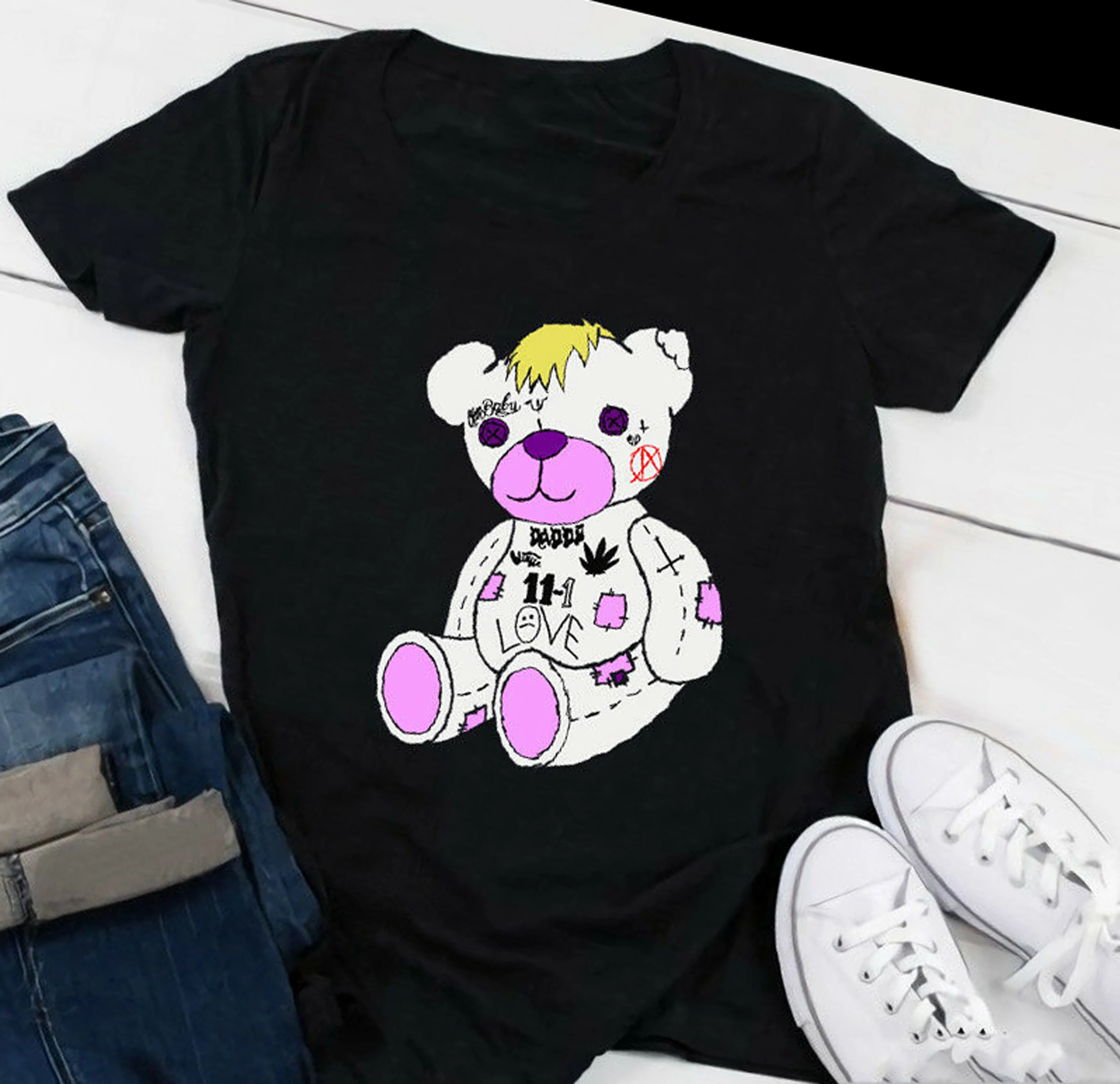 Lil Ghostemanee Fat Nicker UZIerw Suicideboyser GBC футболка Rareer Nicki Minaj рубашка Liverpool Feyenoord в стиле хип