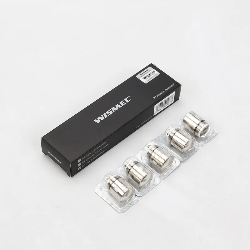 5PCS Wismec RX Dual Coil Head 0.15ohm Replacement Coil E Cigarette Evaporator for REUX Atomizer 01 (3)