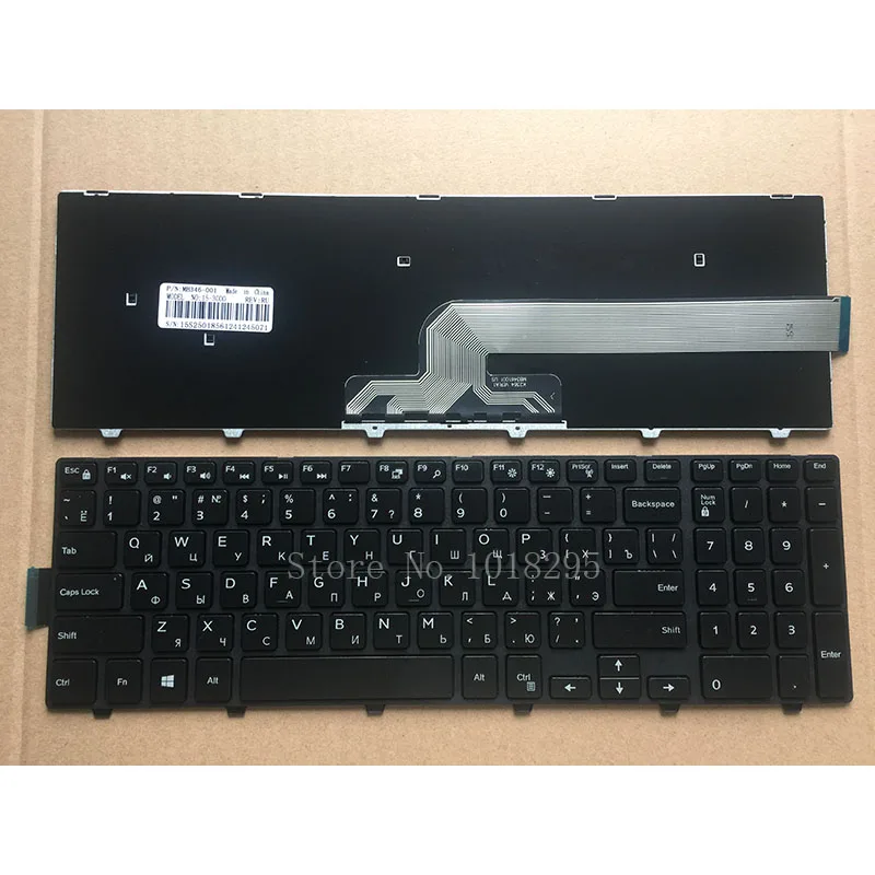 Новая русская клавиатура для DELL NSK-LR0SC 0R PK1313G1A06 0HHCC8 RU черная клавиатура для ноутбука