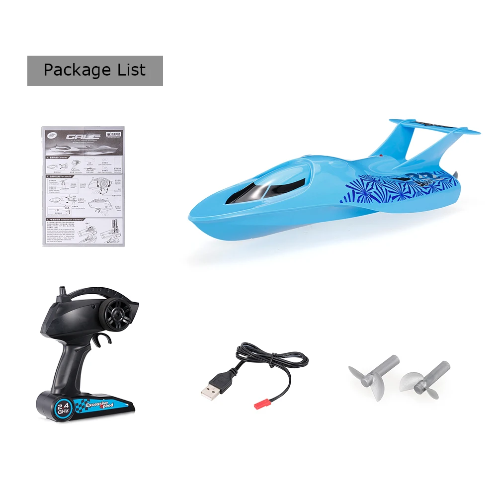 

Wireless RC boat Toys Sea Wing Star 3322 2.4GHz Mini Radio Control Electric Racing Boat RTR Toys for Children 2018