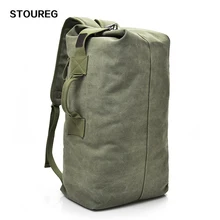 Большой Вместительный рюкзак, дорожная сумка, военный тактический рюкзак для альпинизма, армейские сумки, Брезентовая сумка, мужская спортивная сумка на плечо, L M
