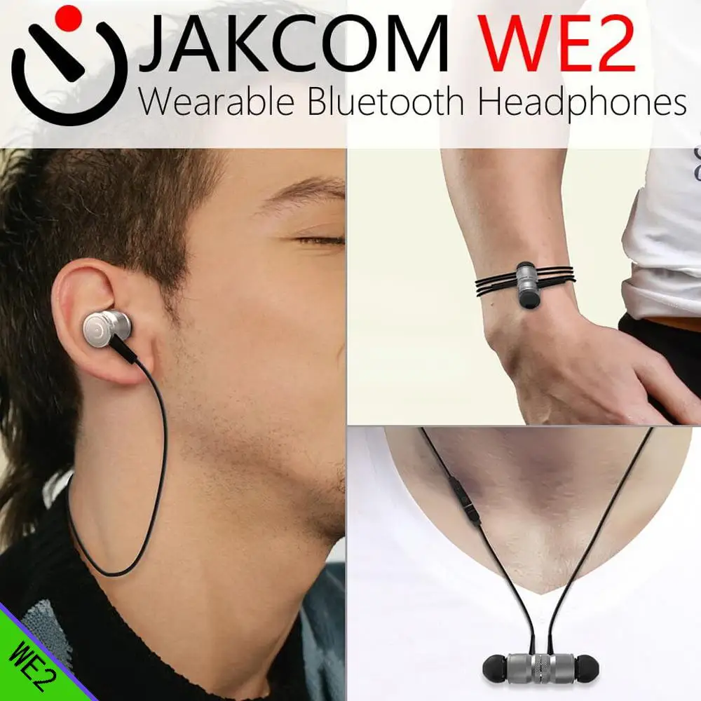 Jakcom WE2 Dapat Dipakai Bluetooth Earphone Penjualan Panas Di Earphone Headphone Seperti Handphone Highscreen Vivo V9