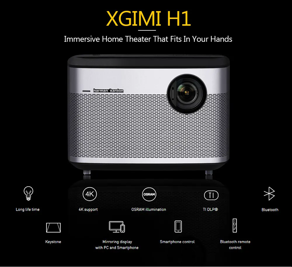 XGIMI H1 projector 4K