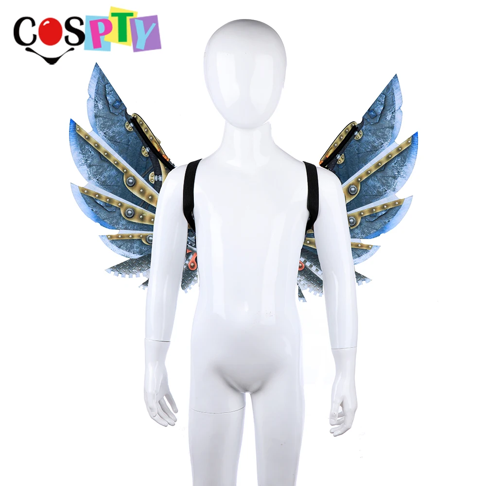 Cospty Carnival Fiesta Винтаж кибер паровой аксессуары в стиле панк снаряжение косплей крылья стимпанк костюм