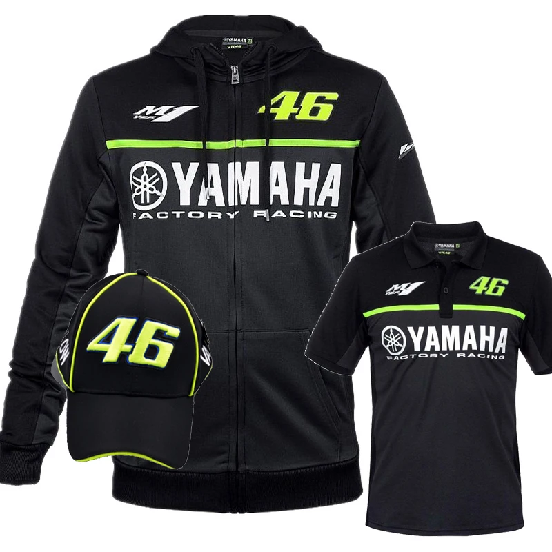 New Valentino Rossi VR46 Sweatshirt men For MotoGP Yamaha Factory Racing Team Adult Hoodie Sports Sweatshirt Jackets size S-XXL