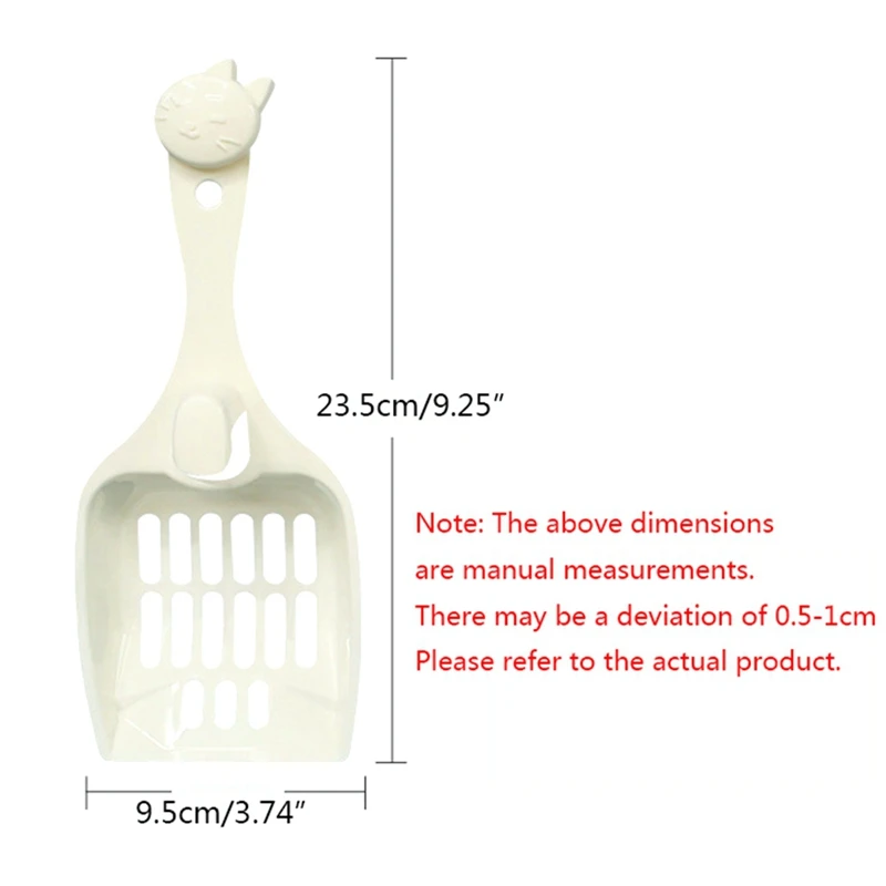 Наполнитель для кошачьего туалета чистки Совок прочная игрушка для домашних животных, собак кошек Пластик инструмент для очистки котенок лопатка для уборки лотка Hangable лопатка для животных домашних животных Товары для кошек