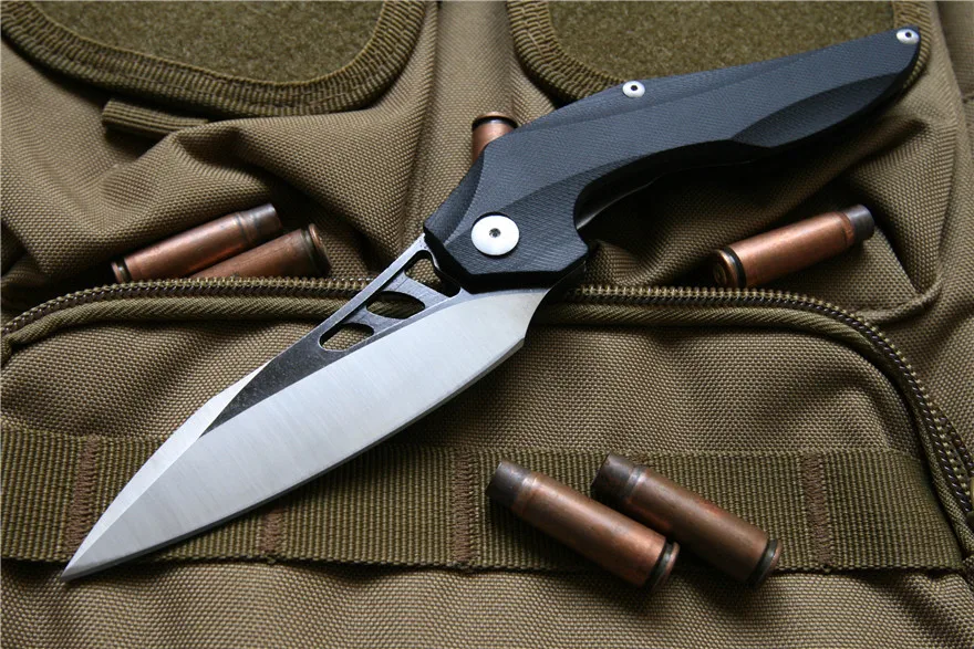 MIKER складной нож D2 стали G10 ручки Открытый Тактические Ножи Karambit Охота EDC