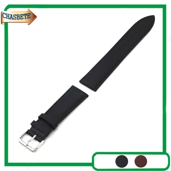 

Leather Watch Band for Armani Watchband 14mm 16mm 18mm 20mm 22mm 24mm Men Women Belt Wrist Strap Loop Bracelet Black Brown + Pin