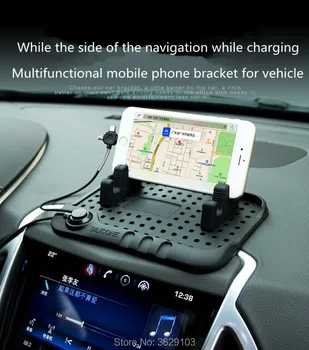 

Multi-functional Car Navigation Mobile Phone Anti-Slip Mat USB Charger for BMW e46 e90 e39 f30 f10 e36 e60 x5 e53 f20 e34