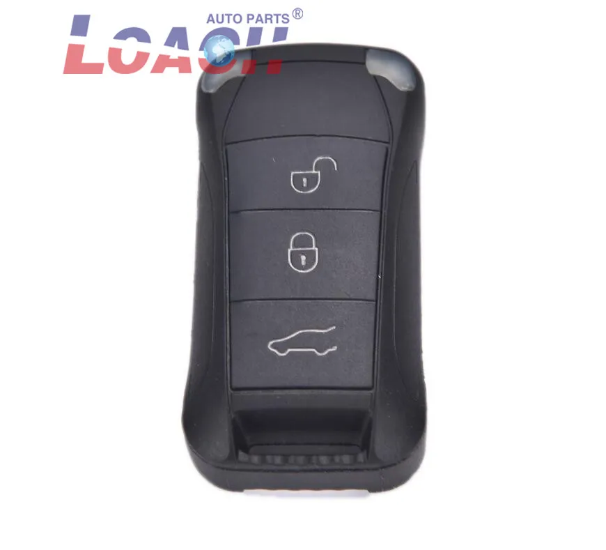 

4 button Remote Flip Folding Car Key Case Fob New for Porsche Cayenne 2003 2004 2005 2006 2008 2009 2010