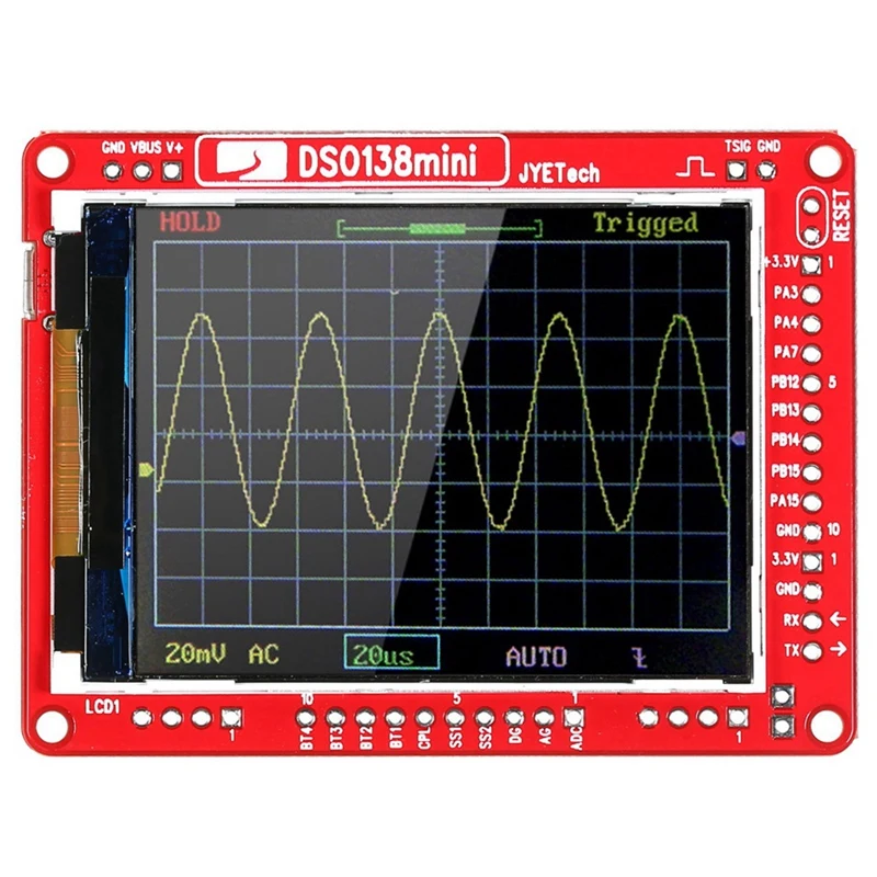 Dso138 13805K мини цифровой осциллограф Diy Kit Smd части предварительно припаянный