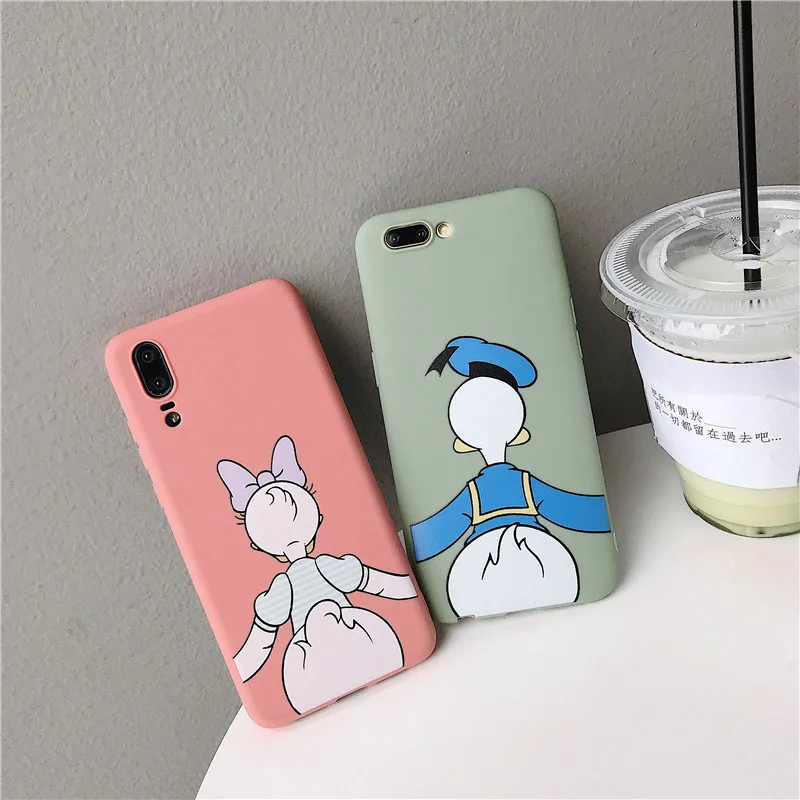 

JeKacci Cartoon Duck Soft Silicone Phone Case for Huawei P20 Pro Mate 20 Honor 10 Nova 4 3 2s Coque Funda