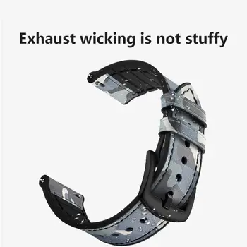 

Vintage Genuine Cow Leather Watchband Wrist Strap Bracelet Replacement Accessories for Huawei Watch GT/Honor Magic Smartwatch