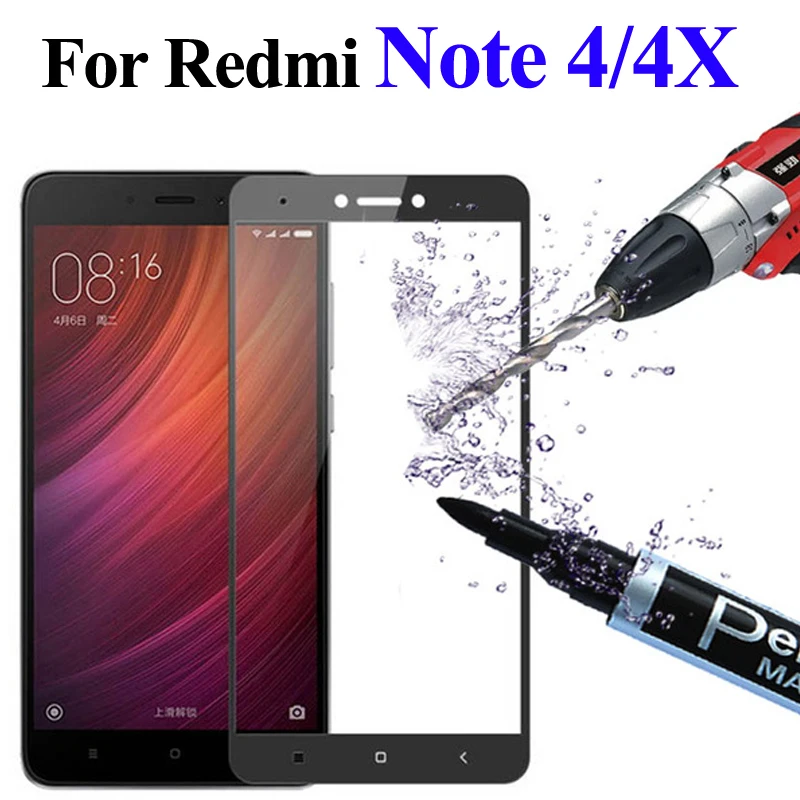 Стекло на ksiomi redmi note 4 4x для xiaomi защитное закаленное x4 x note4 note4x защита экрана armor xiomi