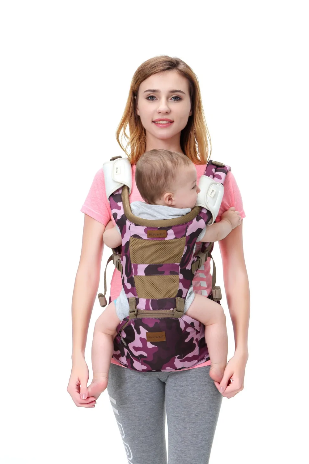 Эргономичный baby Carrier младенческой Детские Hipseat Перевозчик фронтальная эргономичный кенгуру Обёрточная бумага слинг для малыша путешествия 0-36 м