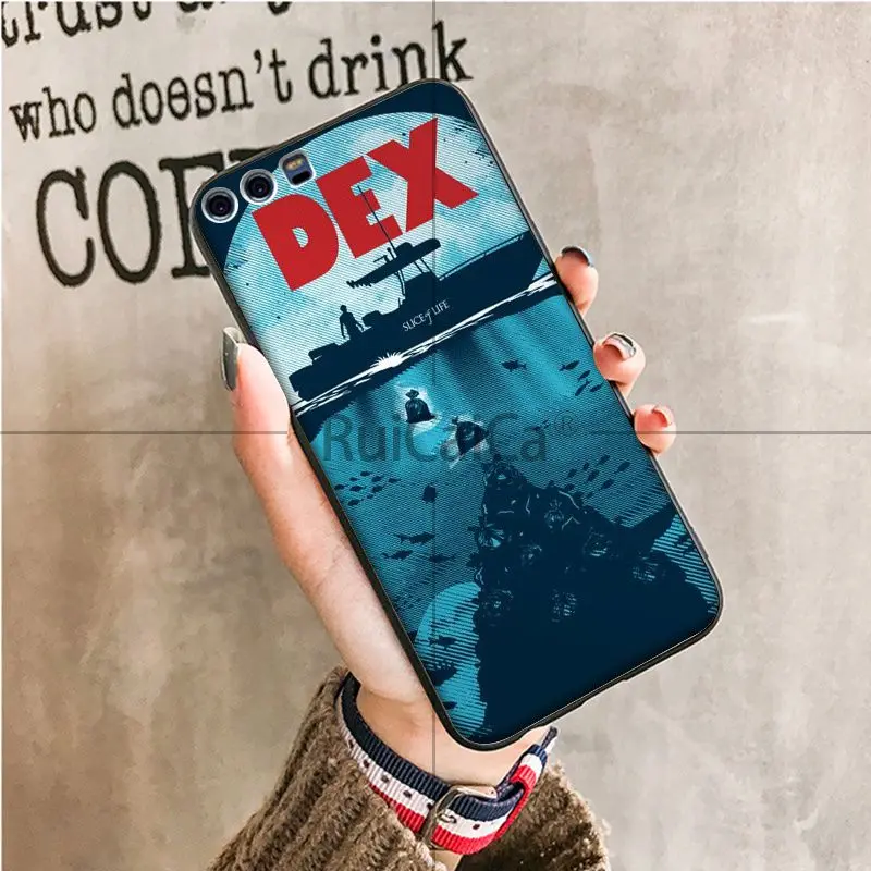 Dexter Keep Calm and Let Dexter Deal Soft Rubber