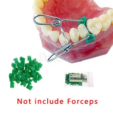 40 шт./пакет стоматологические силиконовые добавить на обувь на танкетке с резиновой подошвой, кв м дельта кольцо Телескопический зуб бороны Силиконовые Зубные обувь на танкетке с резиновой подошвой, без 1,861 Стоматологический материал