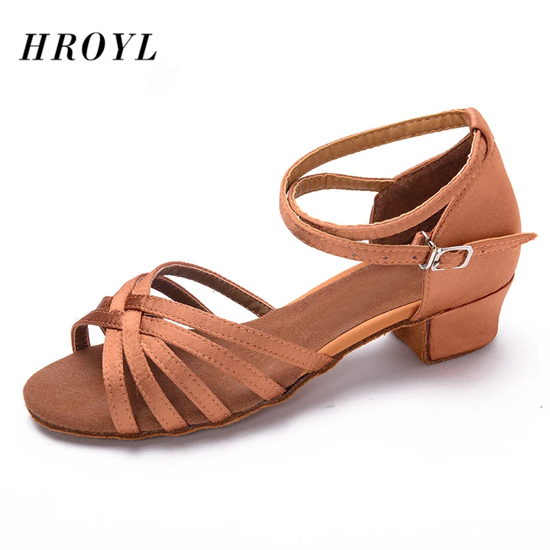 Promotion high quality tango brand new latin dance shoes for kids girls