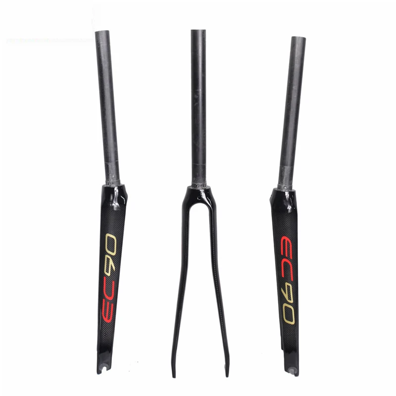 

2017 Sale Direct Selling Road Bicycles No Fourche Vtt Carbon Fork Ultra-light Carbon Fiber Highway Bicycle Fork Straight Pipe