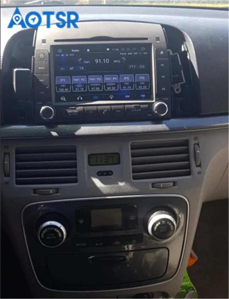 Clearance Android 9.0 Car DVD Player GPS Navigation Auto Radio Stereo for HYUNDAI SONATA NF YU XIANG 2004-2008 HeadUnit IPS 8 Core 4+32GB 3