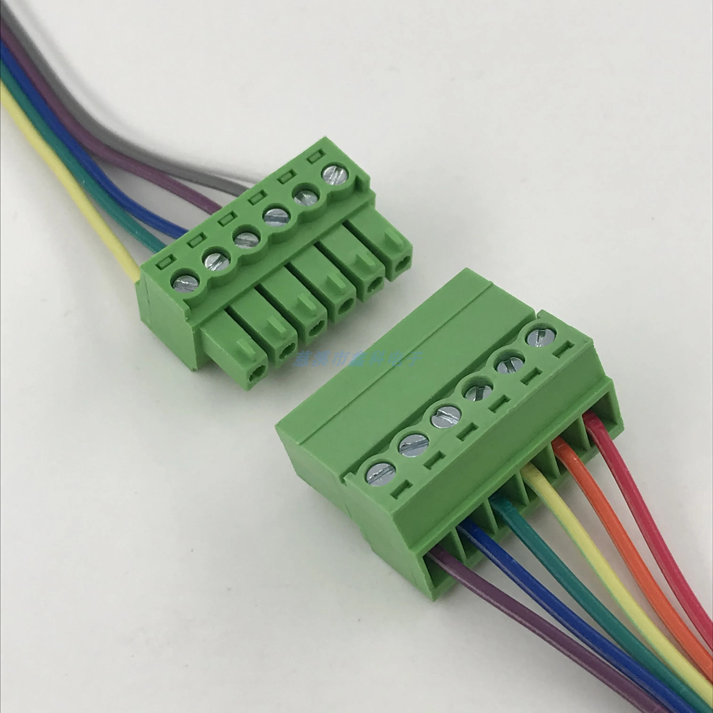 

10 sets 2EDGRK EDGRK 3.81mm Terminal Block male female connector 300V 10A Plug-in air docking solderless 2P~24P