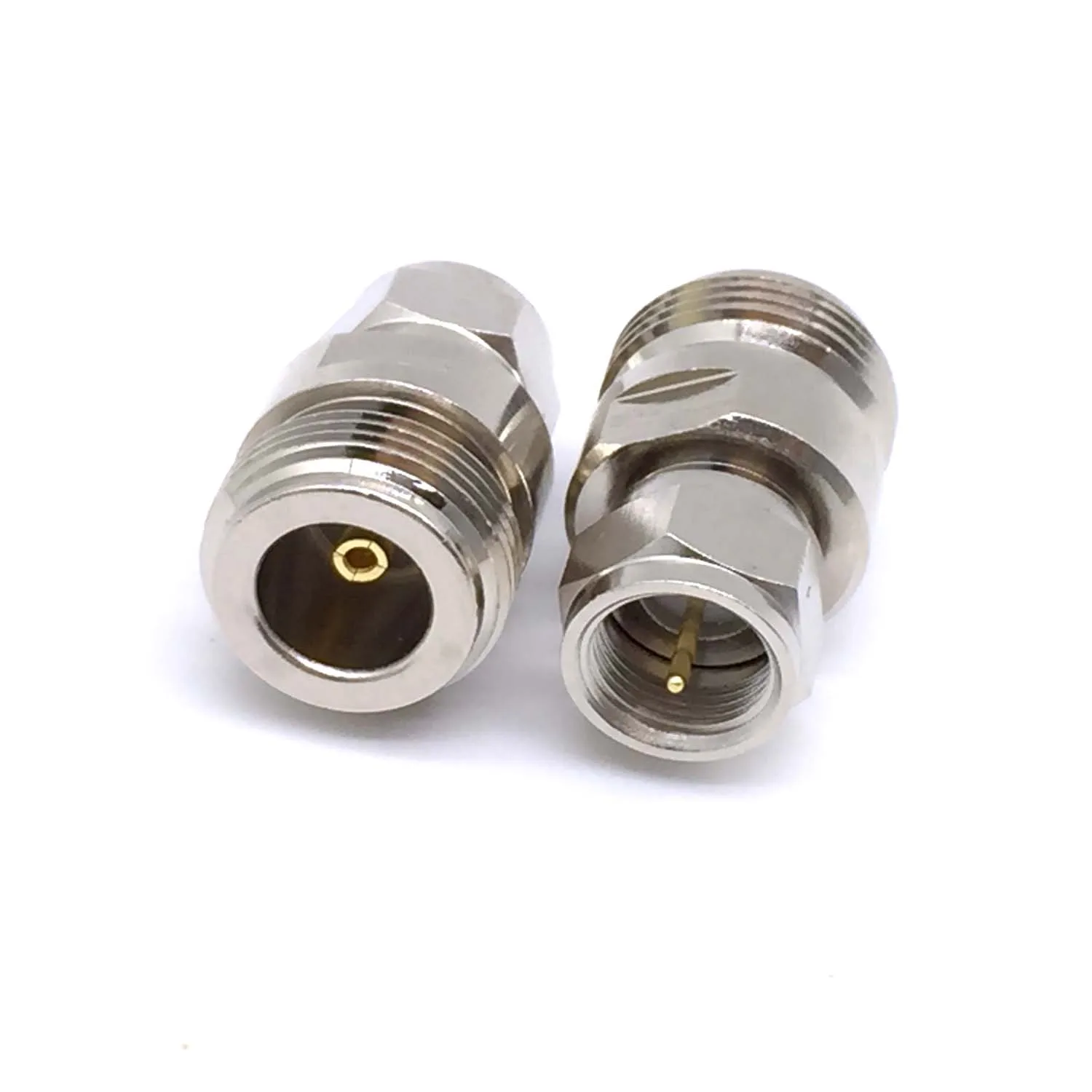 3 X 2PCS Коннектор JX 2pcs RF адаптер N штекер штырь к F гнездовой разъем адаптер коаксиальный кабель адаптер - Цвет: 3 X 2PCS