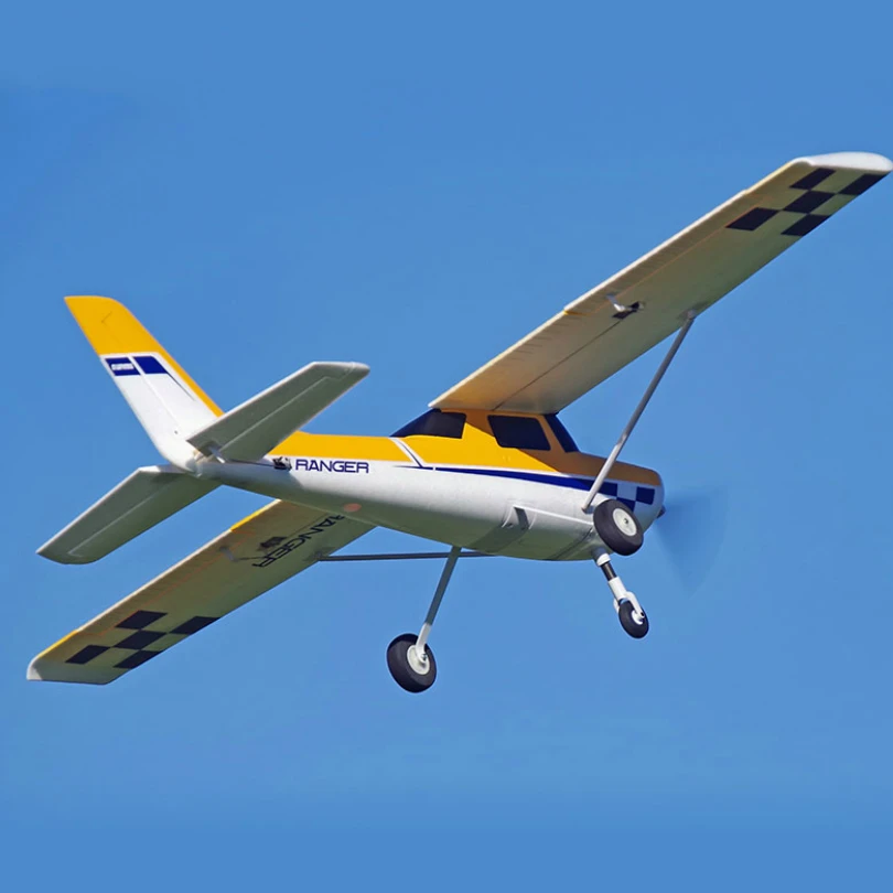 Радиоуправляемый самолет FMS самолет 1220 мм рейнджер тренер 4CH 3S PNP с рефлекторным гироскопом Контроллер полета Autobalance модель самолет для хобби Avion