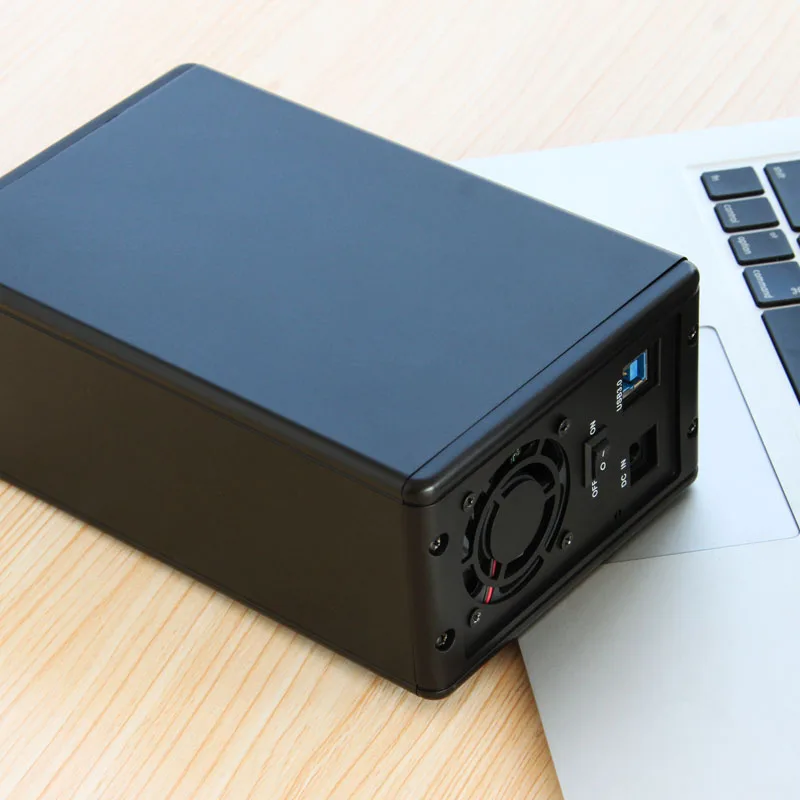 Внешний USB 3 0 sata 5 дюймовый двойной жесткий диск серийный мобильный массив RAID