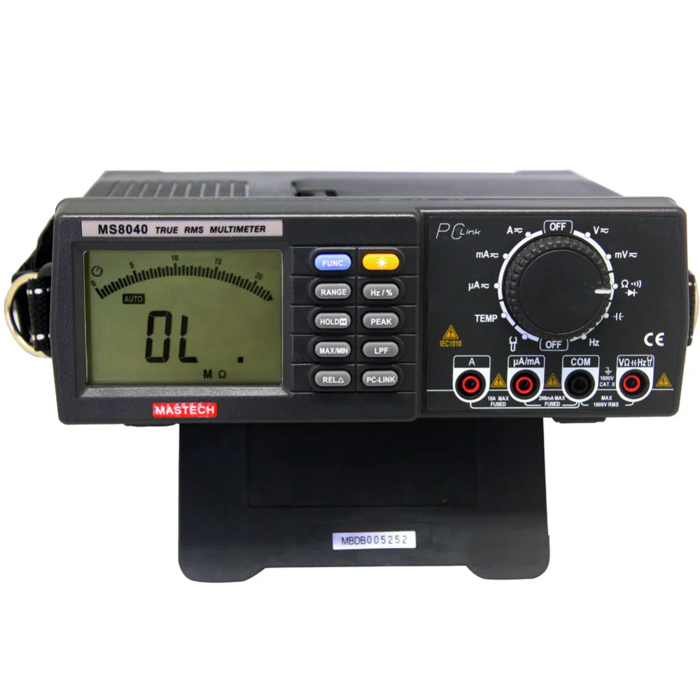 

Have one to sell? Sell now Details about MASTECH 22000 count MS8040 BENCH top AC TRMS MULTIMETER Max/Min PC data Analysis