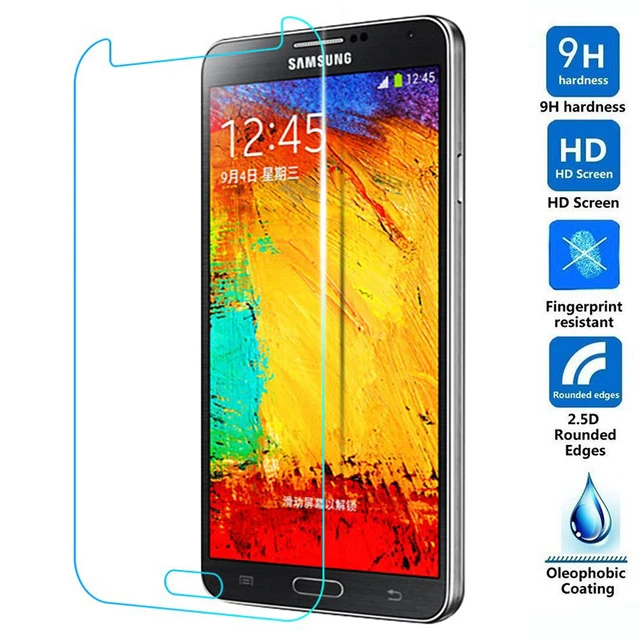 

Tempered Glass 9H High Quality Protective Film Explosion-proof LCD Screen Protector For Samsung Galaxy Note 3 N9000 N9002 N9005