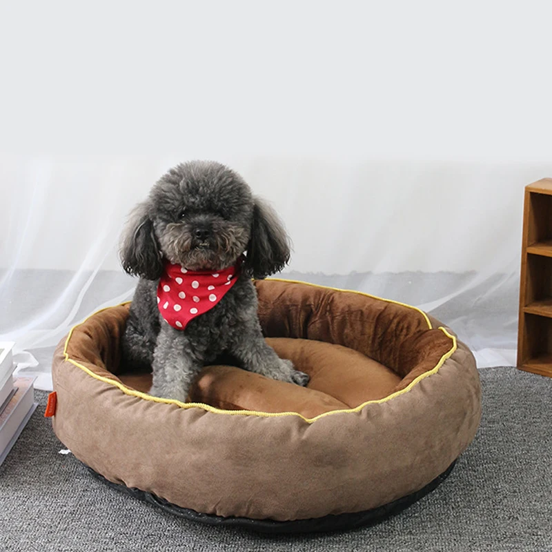 

Pet Dog Bed Warming Dog Kennel House Soft Material Nest Cat Sleeping Baskets Fall and Winter Warm For Pet Cat Puppy Product