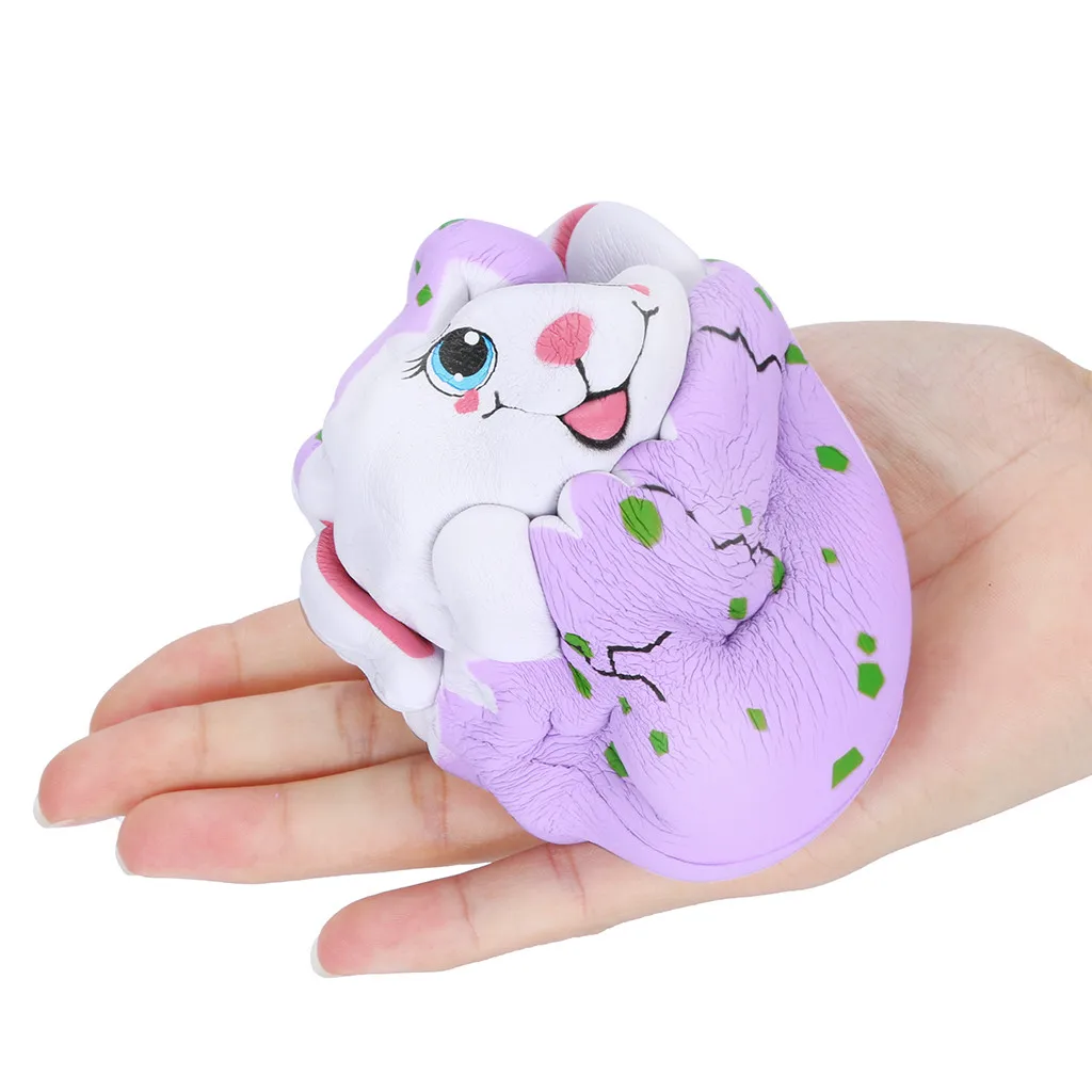 Горячая Мода изысканный Kawaii счастливый Пасхальный кролик яйца медленно поднимающаяся игрушка супер мягкие для сжатия кукла детский Пасхальный подарок Забавный