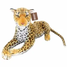 JESONN реалистичные большие мягкие животные игрушки Гепард плюшевые Леопард для детей подарки на день рождения