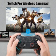 Bluetooth Беспроводной контроллер для Nintendo Switch Pro консоли пульт дистанционного управления геймпад для NS для пк пульта джойстик с 6-осевым ручка