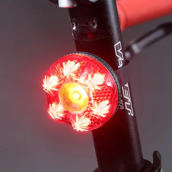 

New Bike Tail Light Intelligent Brake Light For Bicycle Led Rechargeable USB Bike Rear Light Safety Warning Cycling Lamp