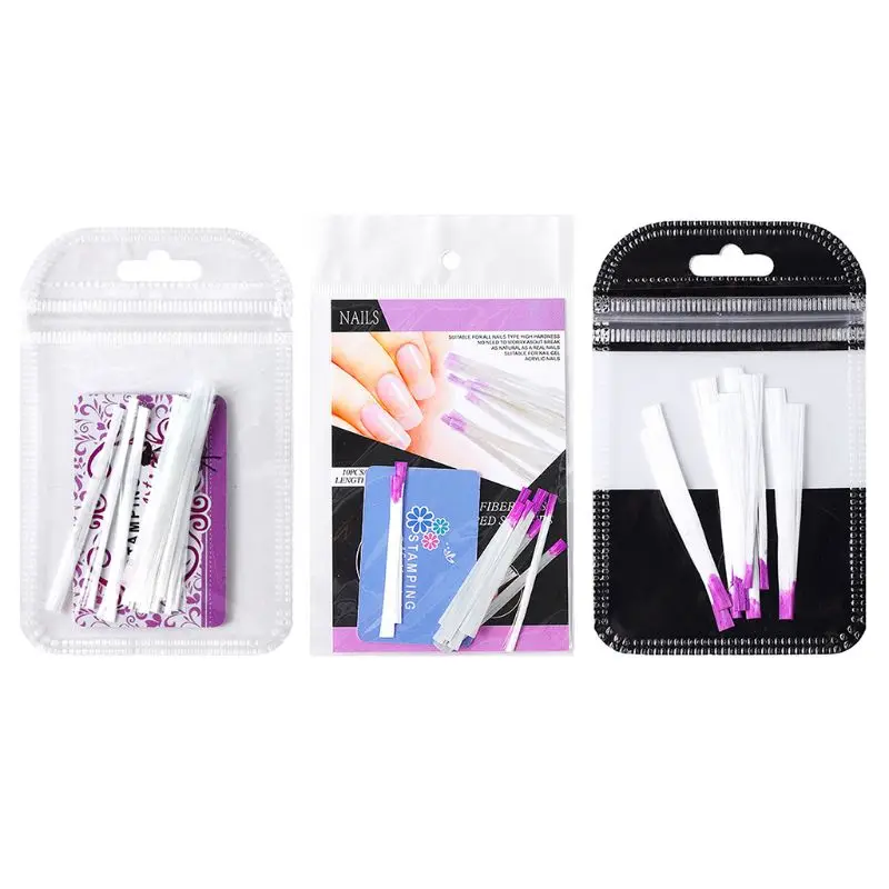 

10 g/pack Nail Form Fibernails Acrylic Tips Fiberglass Extension Fiber Glass For Nails Silk Building Up Extension Manicure Tool