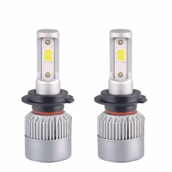 AmmToo H4 Led Car Headlight H7 LED Bulbs H1 H11 9005/HB3 9006/HB4 Fog Light Super Bright 72W 8000Lm Auto LED lamp 6000K 12V 24V